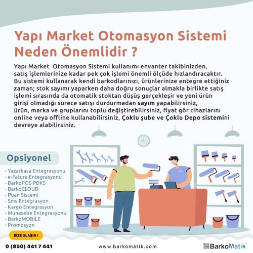 BARKOPOS YAPI MARKET OTOMASYON SİSTEM YAZILIMI
